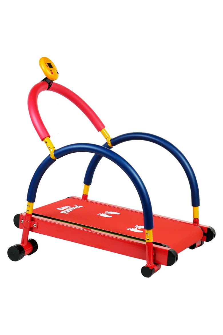 Kids Treadmill Red and Blue, Main, color, Red