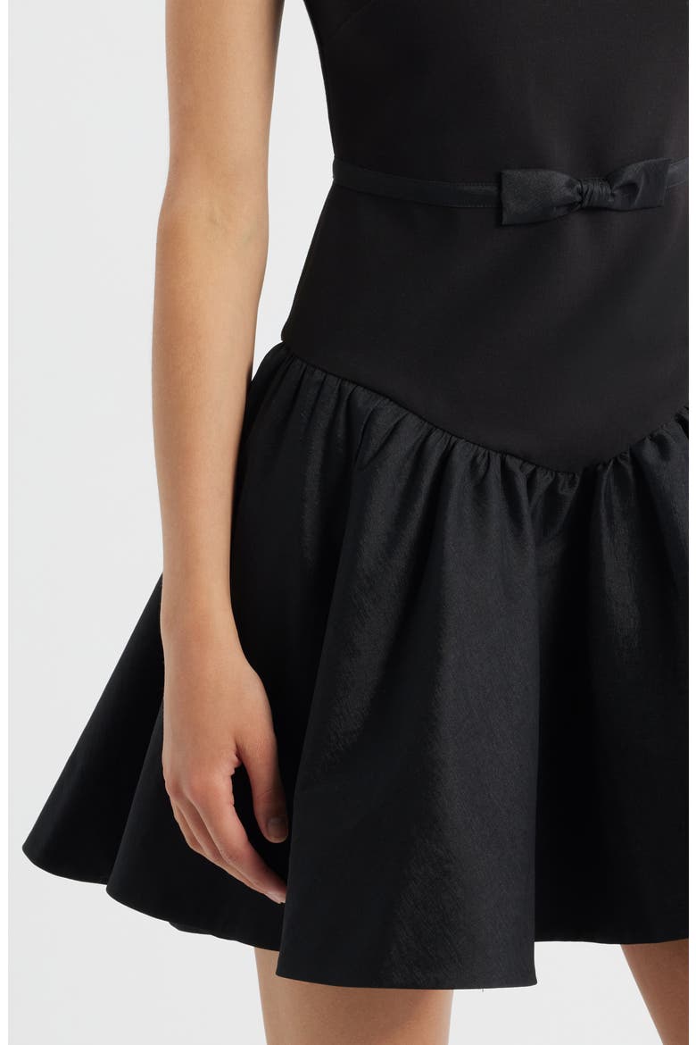 Edaline Minidress, Alternate, color, BLACK
