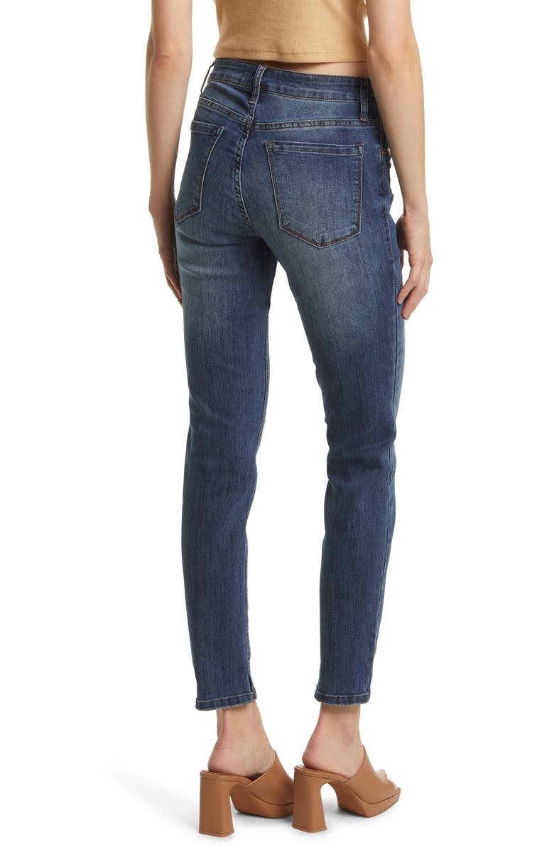 STS Blue Caroline High Waist Ankle Straight Leg Jeans, Alternate, color, Belhaven