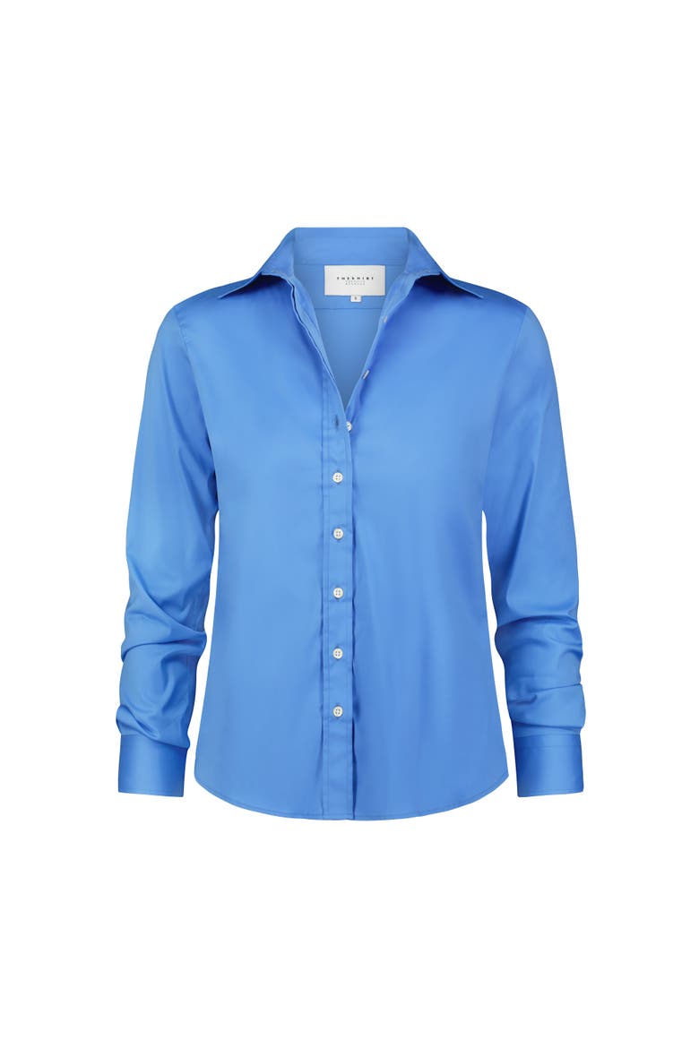 The Icon Shirt, Alternate, color, French Blue