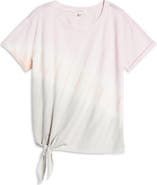 beachlunchlounge French Terry Side Tie T-Shirt