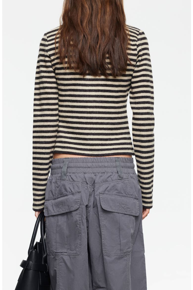 Apex Knit Jacket, Alternate, color, SLATE STRIPE