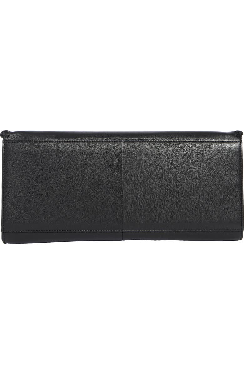 Lucky Brand Vall Tote Bag, Alternate, color, Black Suede