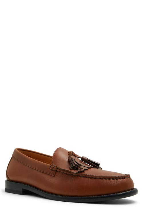 Brooks Brothers Edison Tassel Loafer in Cognac 