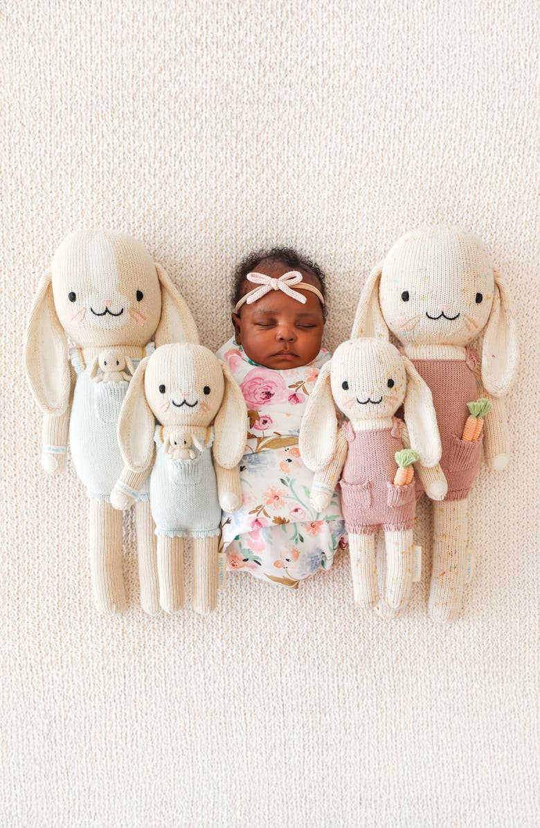 cuddle+kind Briar the Bunny Stuffed Animal, Alternate, color, Blue