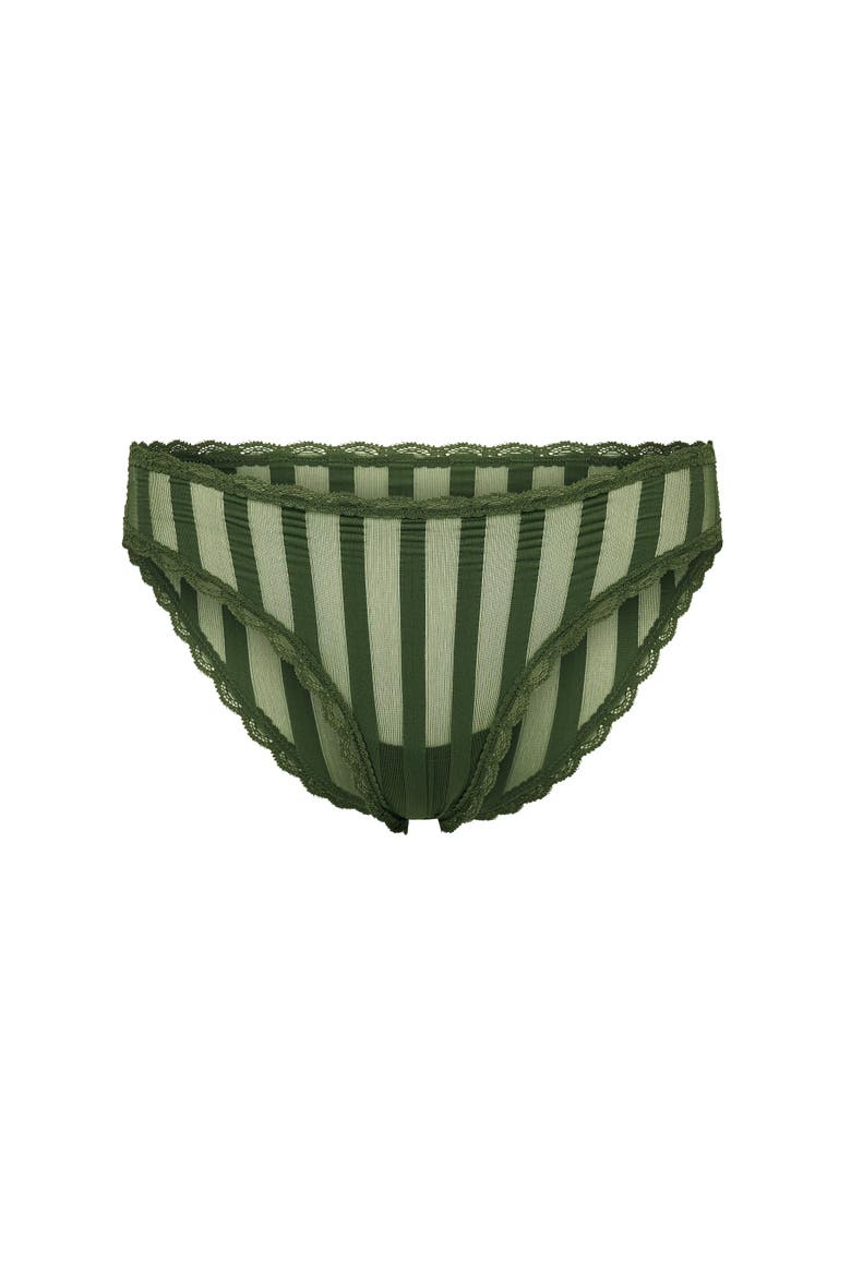 Juno Cheeky Panties, Alternate, color, Dark green