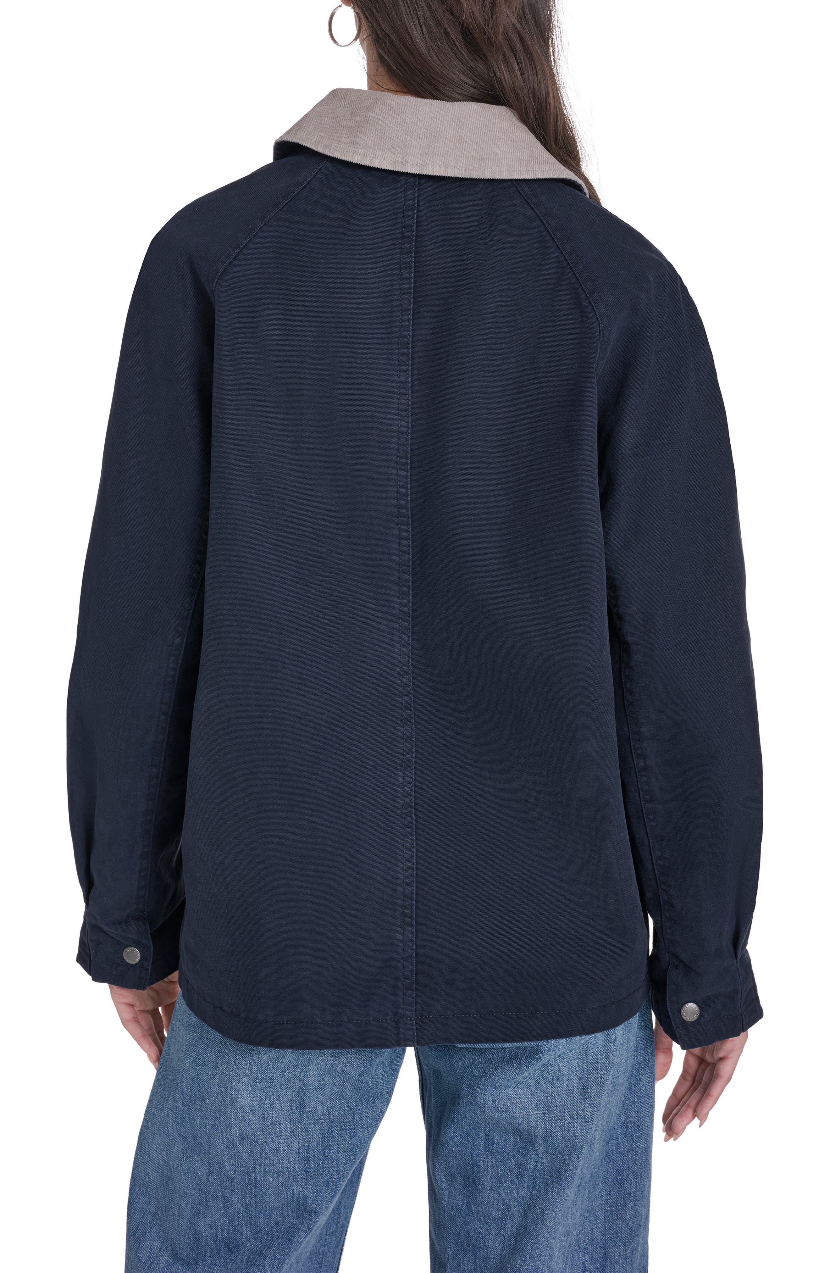 Contrast Collar Field Jacket - image 4