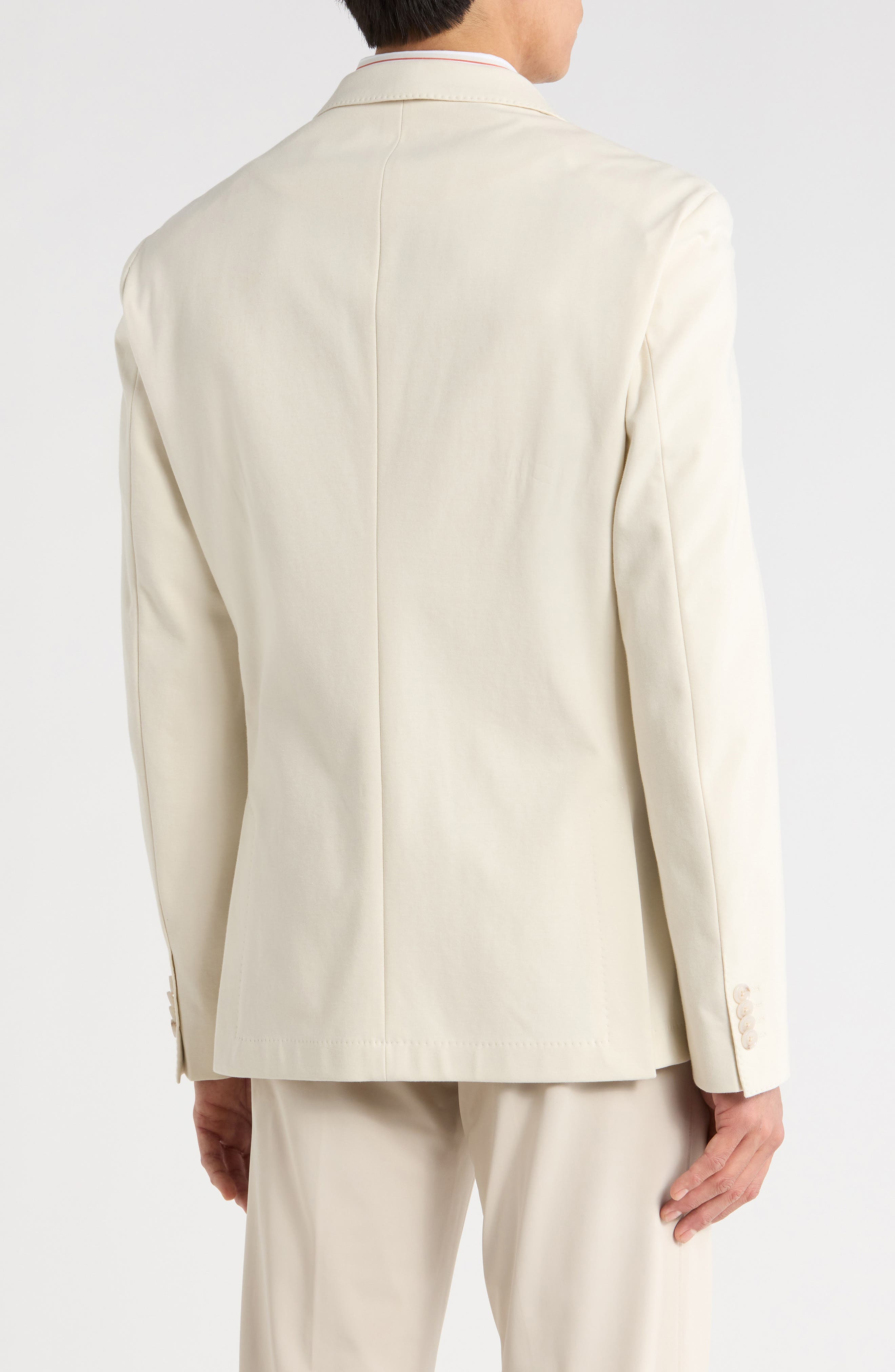Hanry Solid Cotton Blend Sport Coat - image 2