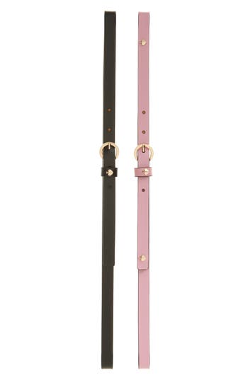 Kate Spade New York Two For One Spade Rivet Belts