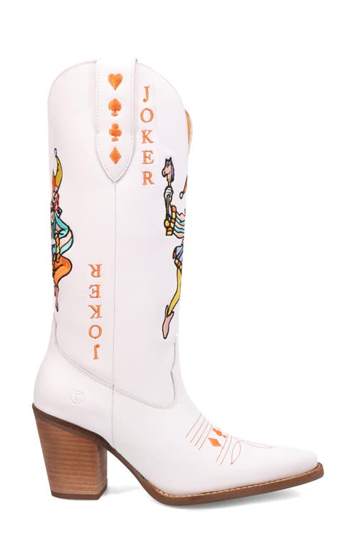 Dingo Joker Embroidered Western Boot