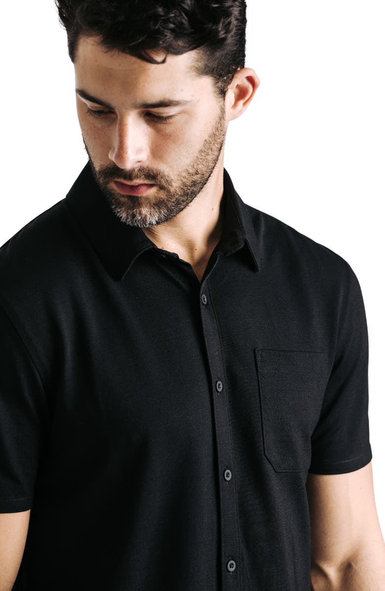 Western Rise Limitless Short Sleeve Merino Wool Blend Button-Up Shirt, Alternate, color,