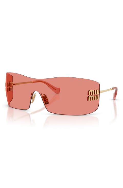 144mm Oversize Shield Sunglasses