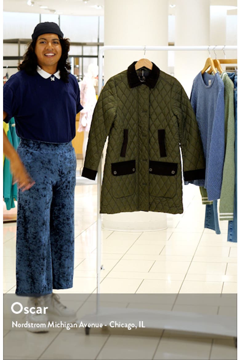 Constable Quilted Longline Jacket video