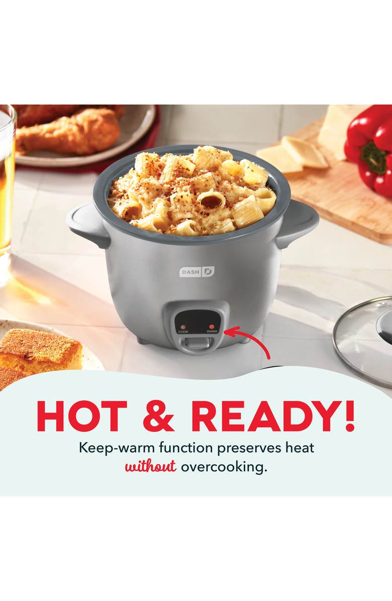 Dash Mini Rice Cooker, Alternate, color, Graphite