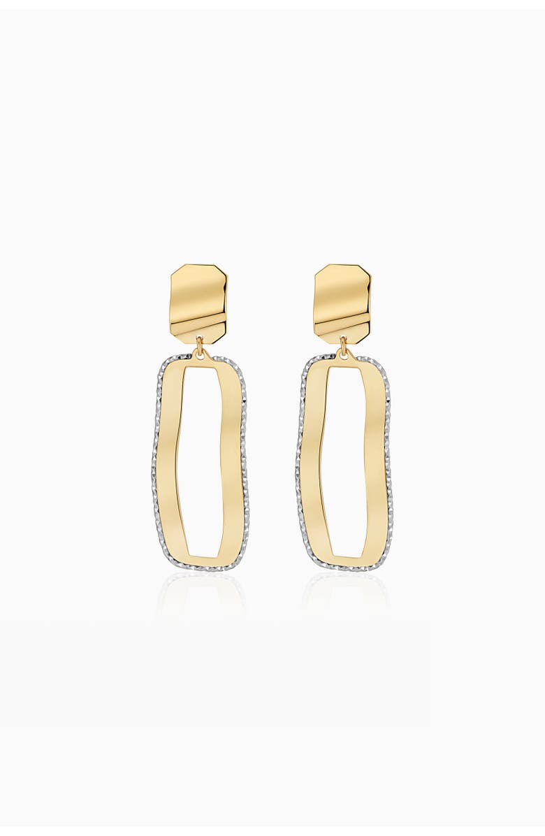 Oradina 14K Gold Bellissima Drop Earrings, Alternate, color, Yellow Gold