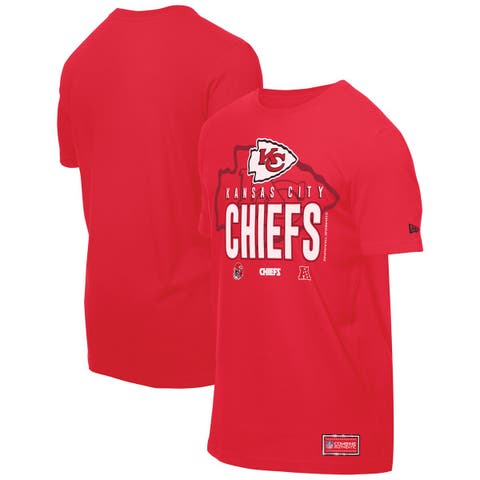 Men's New Era  Red Kansas City Chiefs 2025 NFL Training Camp T-Shirt