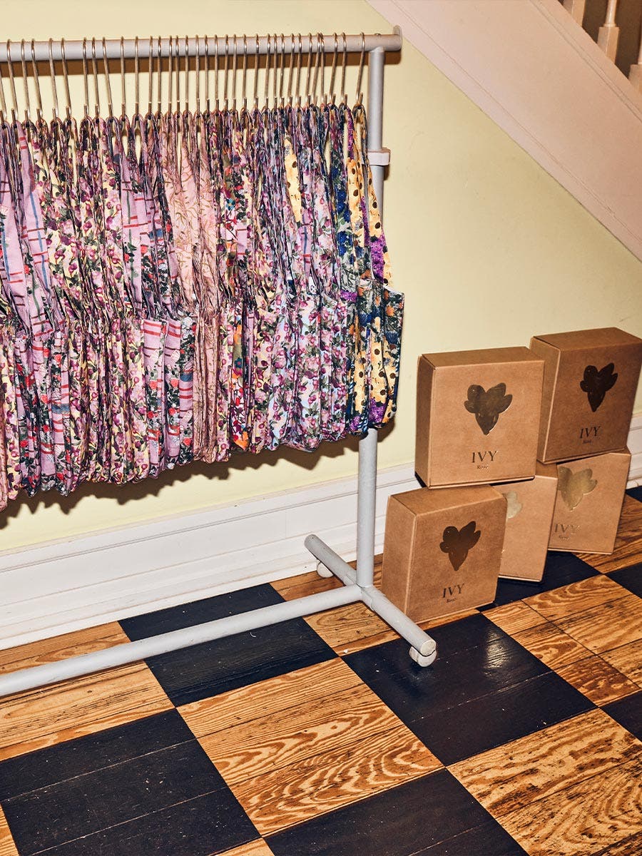 Sophie Williamson Design Tote Bag, Alternate, color, Romance Is Dead Blue