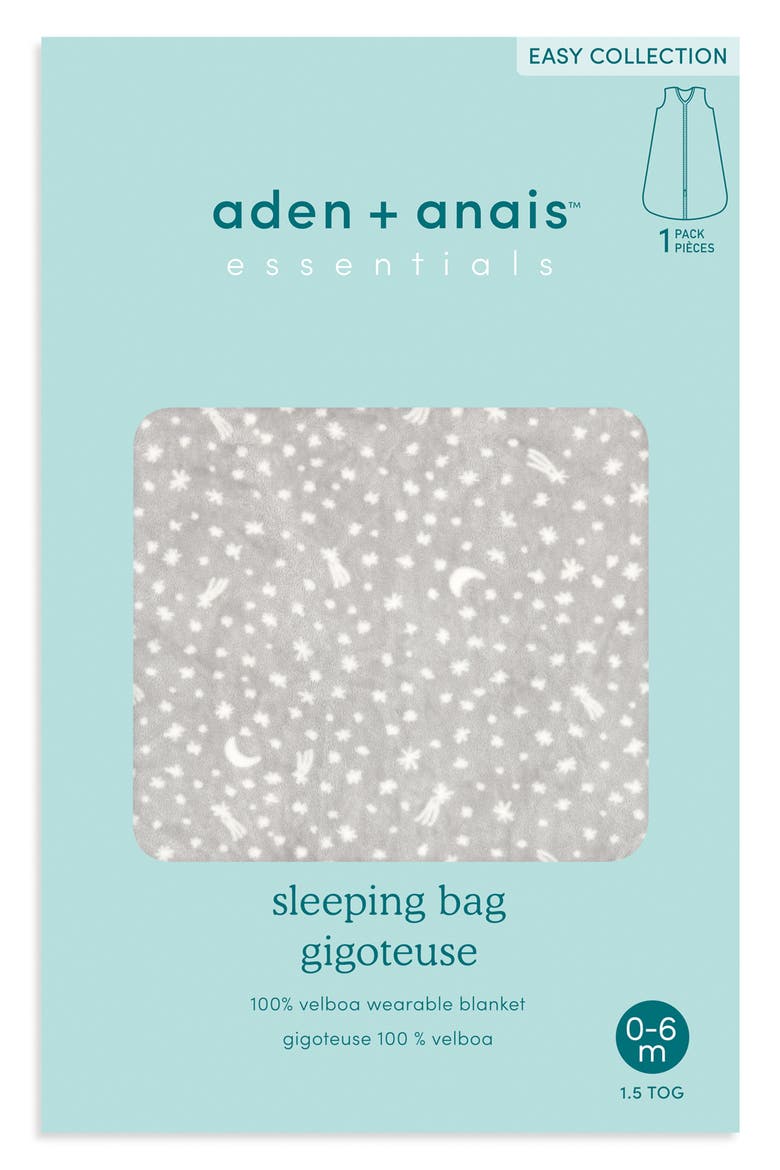 Minky Wearable Blanket, Alternate, color, WINTER SKY GREY