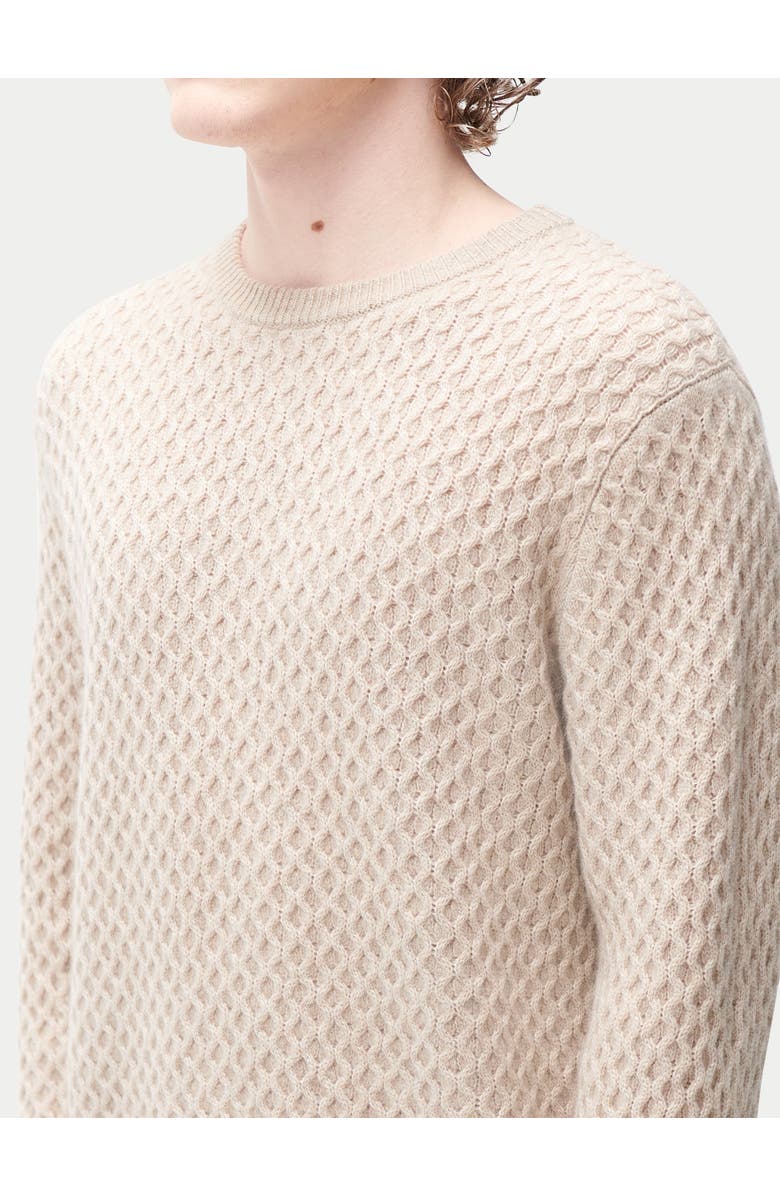 GOBI Mongolian Cashmere Cable Knit Cashmere Sweater, Alternate, color,
