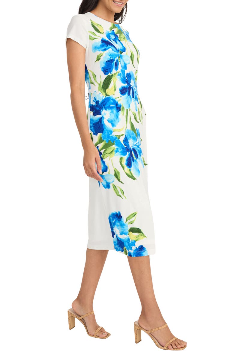 Maggy London Floral Cocktail Dress, Alternate, color, 