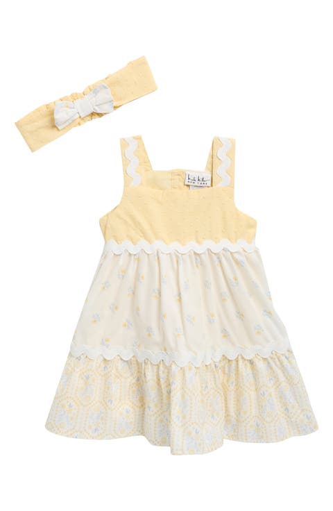 Kids' Tiered Clip Dot Dress Set (Baby)