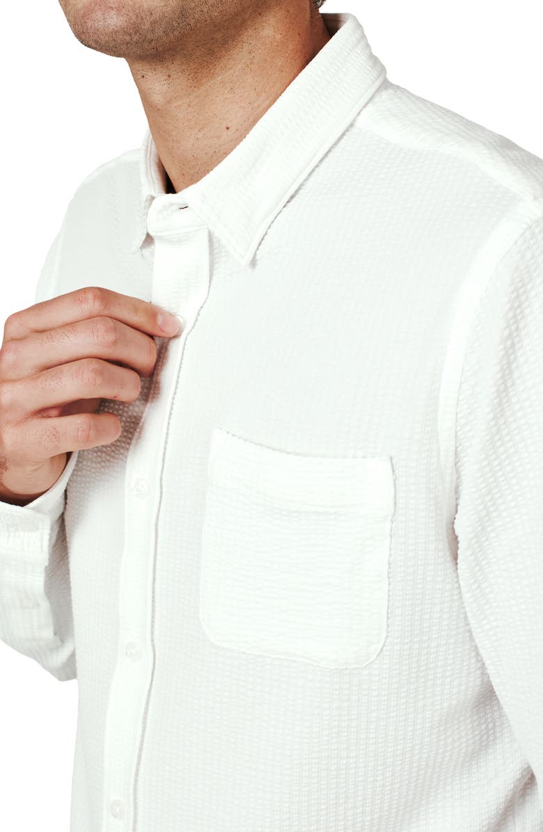 7 Diamonds Graham Long Sleeve Seersucker Button-Up Shirt, Alternate, color, 