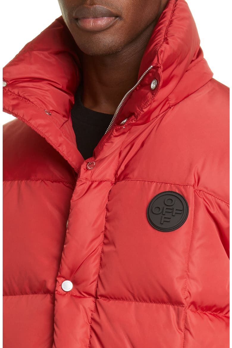 Puffer Jacket, Alternate, color, RED