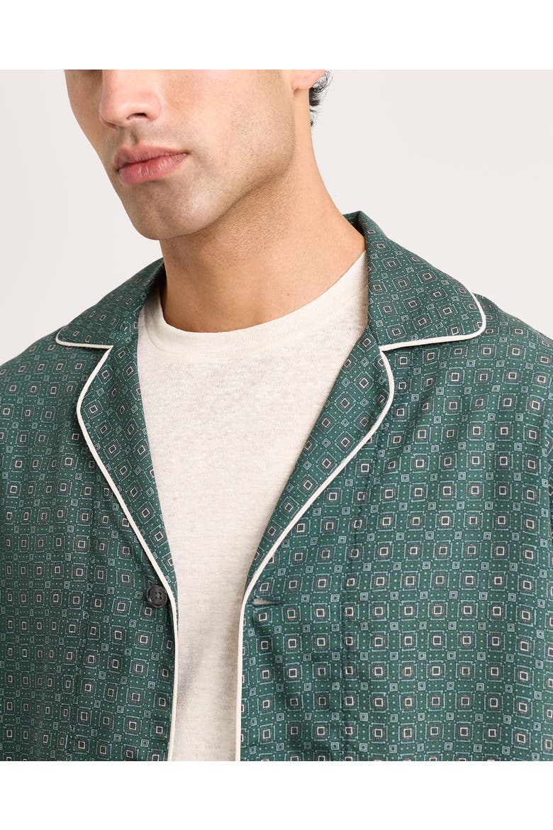 Murray Relaxed-Fit Overshirt, Alternate, color, TARRAGON GREEN