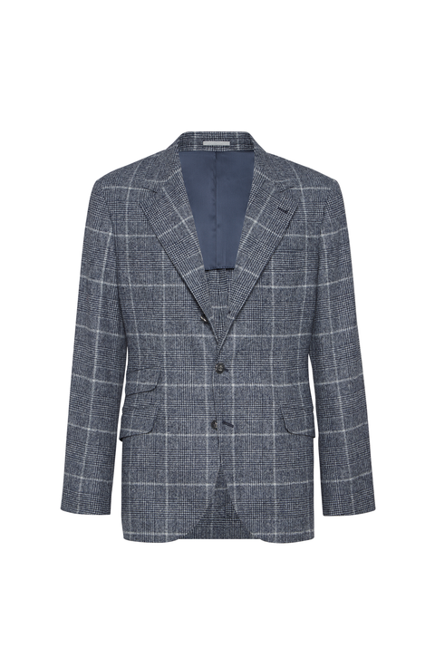 ジャケット Brunello Cucinelli Single-Breasted Lurex Fabric Blazer Brunello Cucinelli Single-Breasted Lurex Fabric Blazer