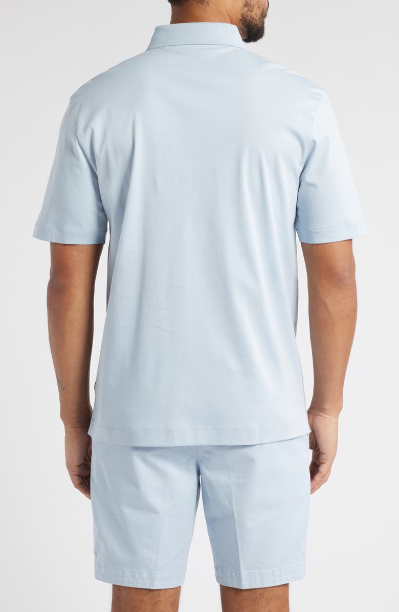 BOSS C-Parris Polo, Alternate, color, Light/ Pastel Blue