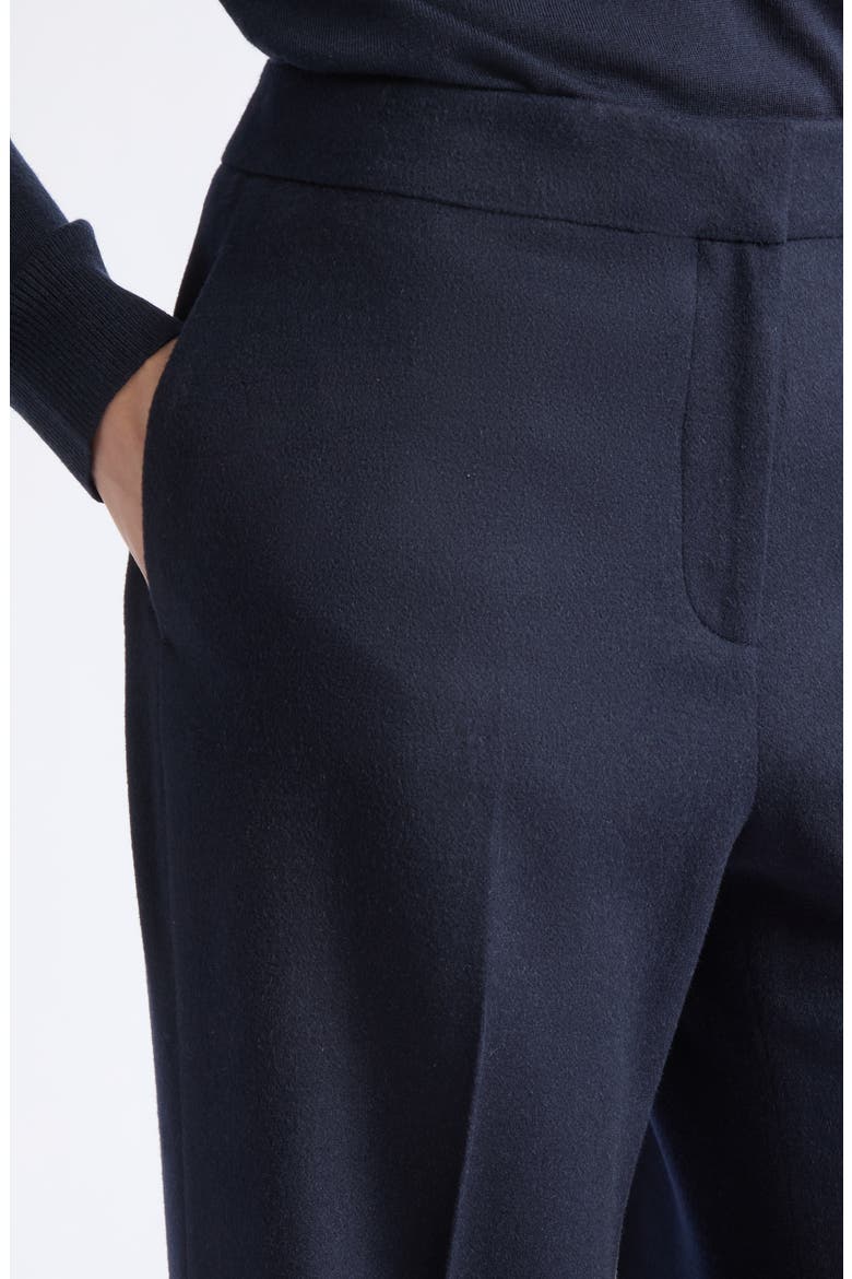 The Lafayette Camel Hair Wide Leg Pants, Alternate, color, INK