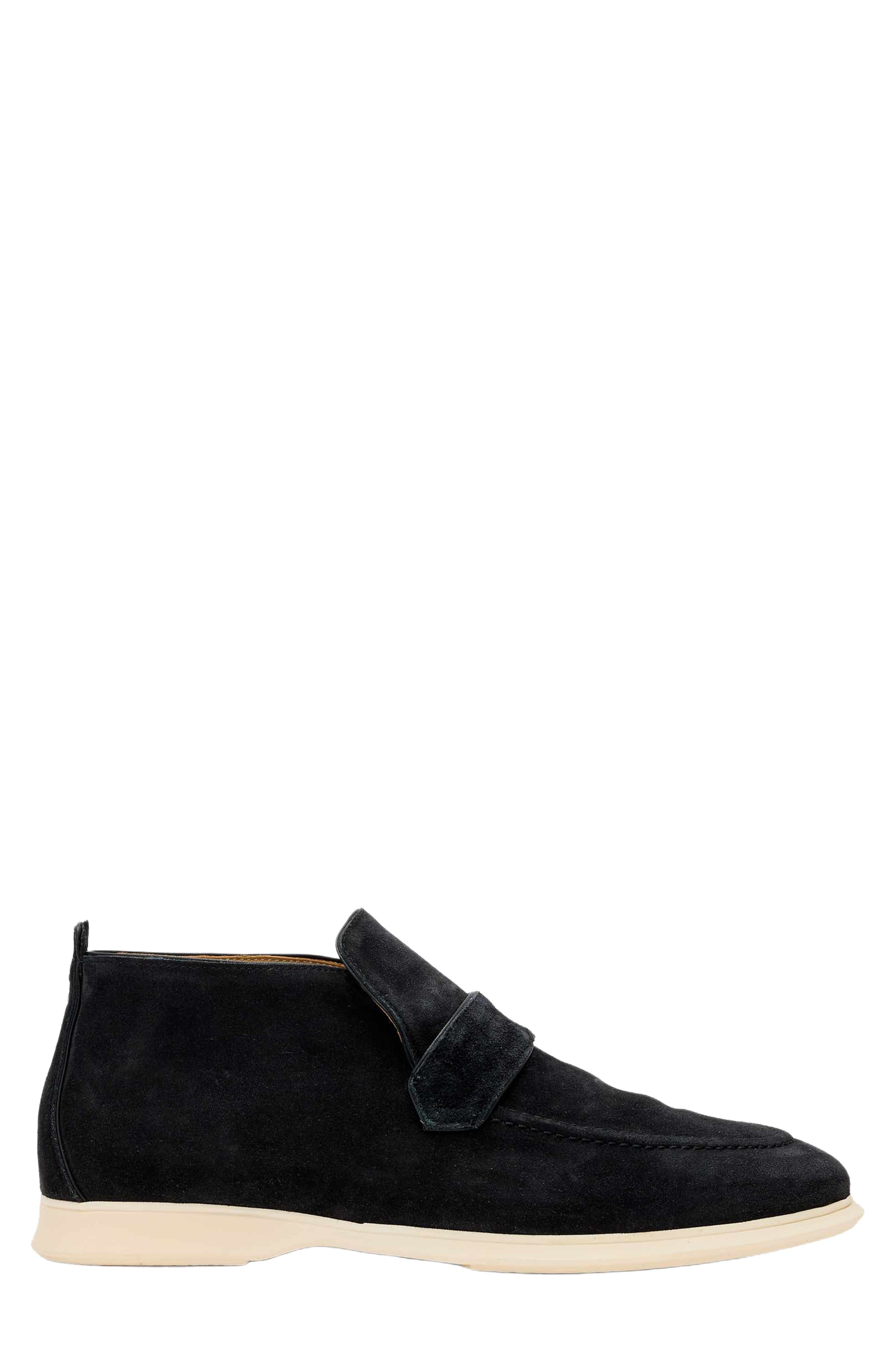 John Varvatos Thompson Chukka Sneaker, Alternate, color, Mineral Black