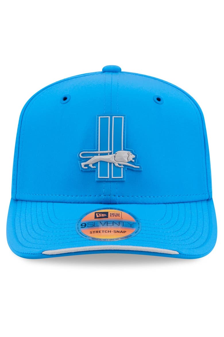 Men's New Era Blue Detroit Lions 2026 Sideline Throwback 9SEVENTY Adjustable Hat, Alternate, color, Blue