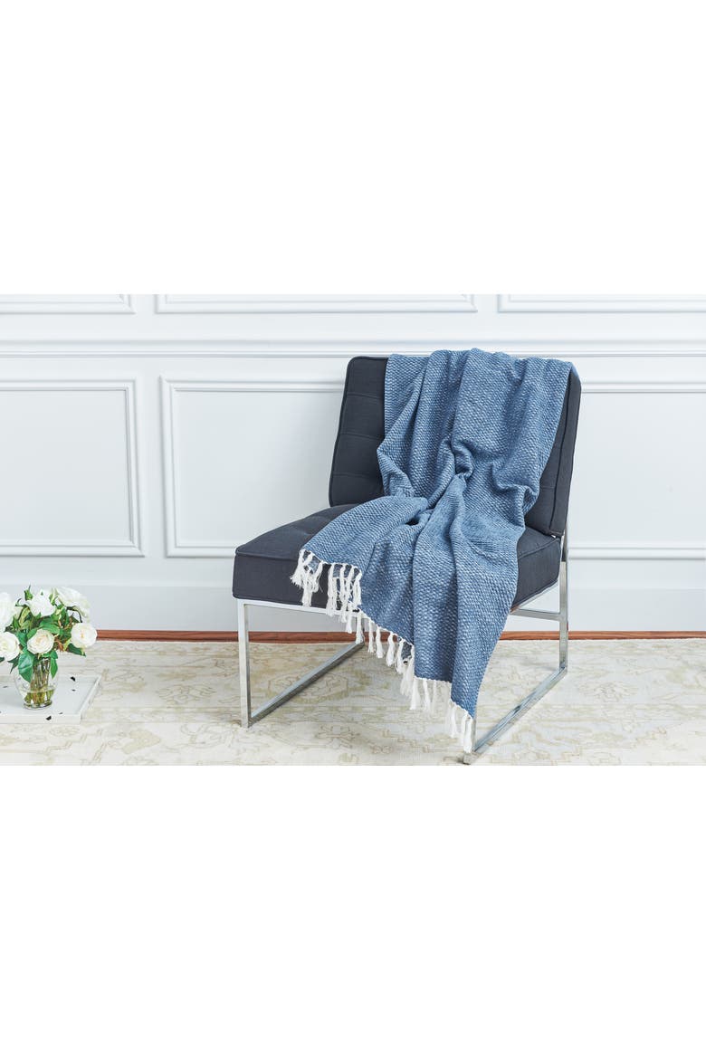Blythe Storm 50" x 70" Throw Blanket, Alternate, color, Blue