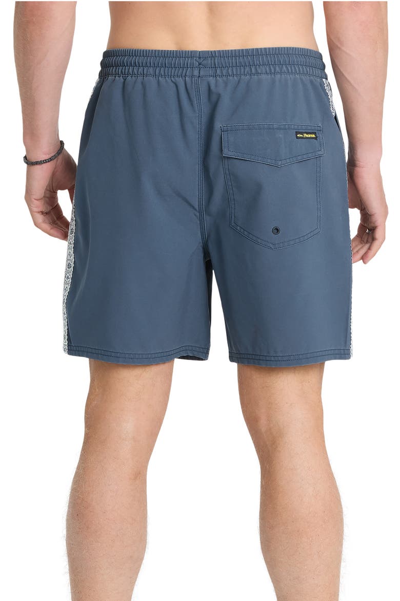 Pacifico Talavera Volley Swim Trunks, Alternate, color, DARK DENIM