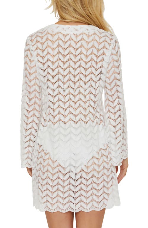 Isabella Rose Venice Cover-up Tunic In Cloud