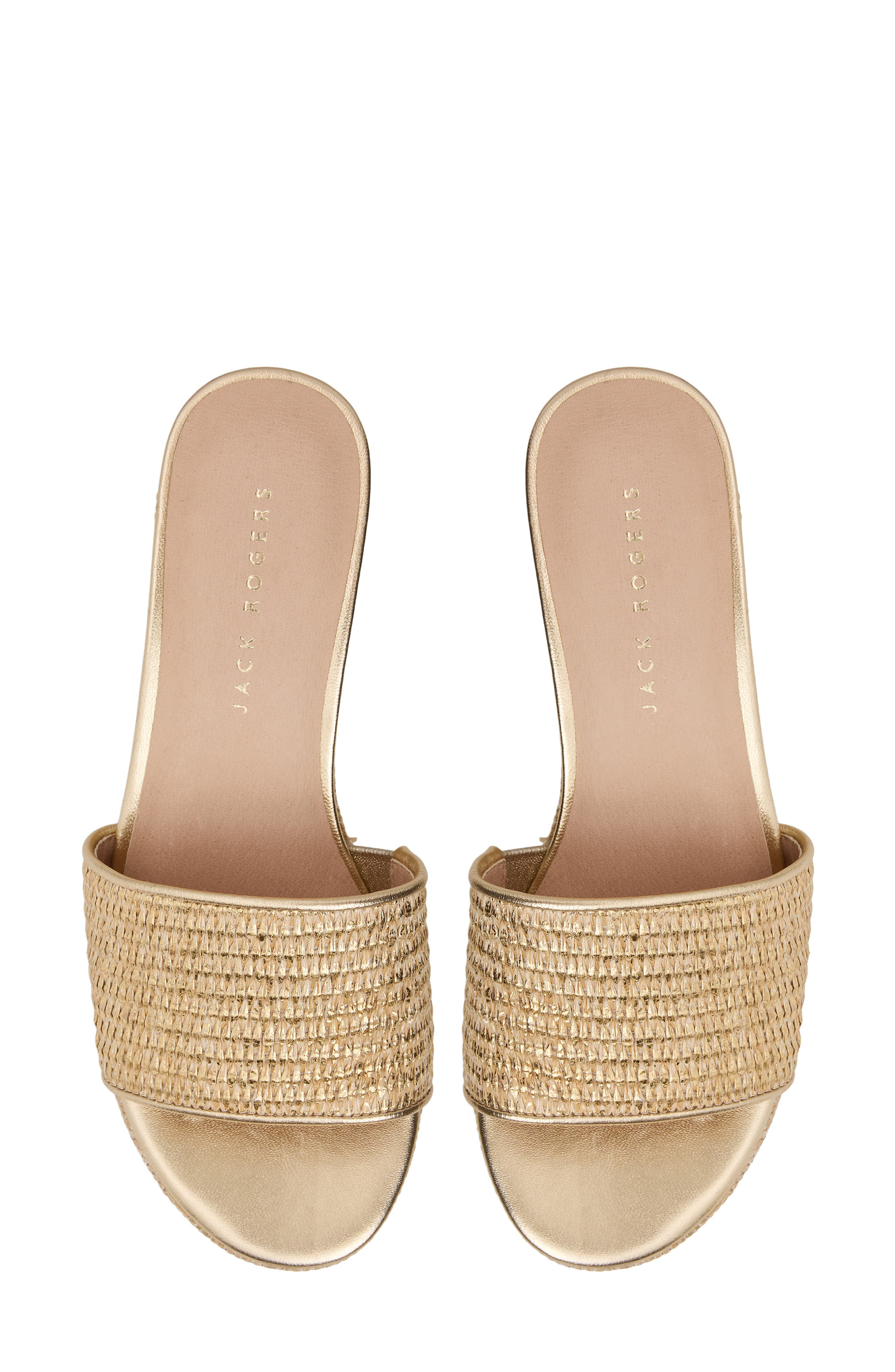 Bay Platform Wedge Sandal, Alternate, color, GOLD