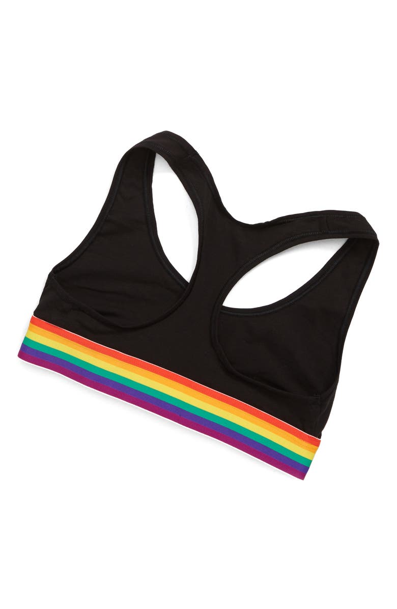 Calvin Klein Modern Pride Racerback Bra, Alternate, color,