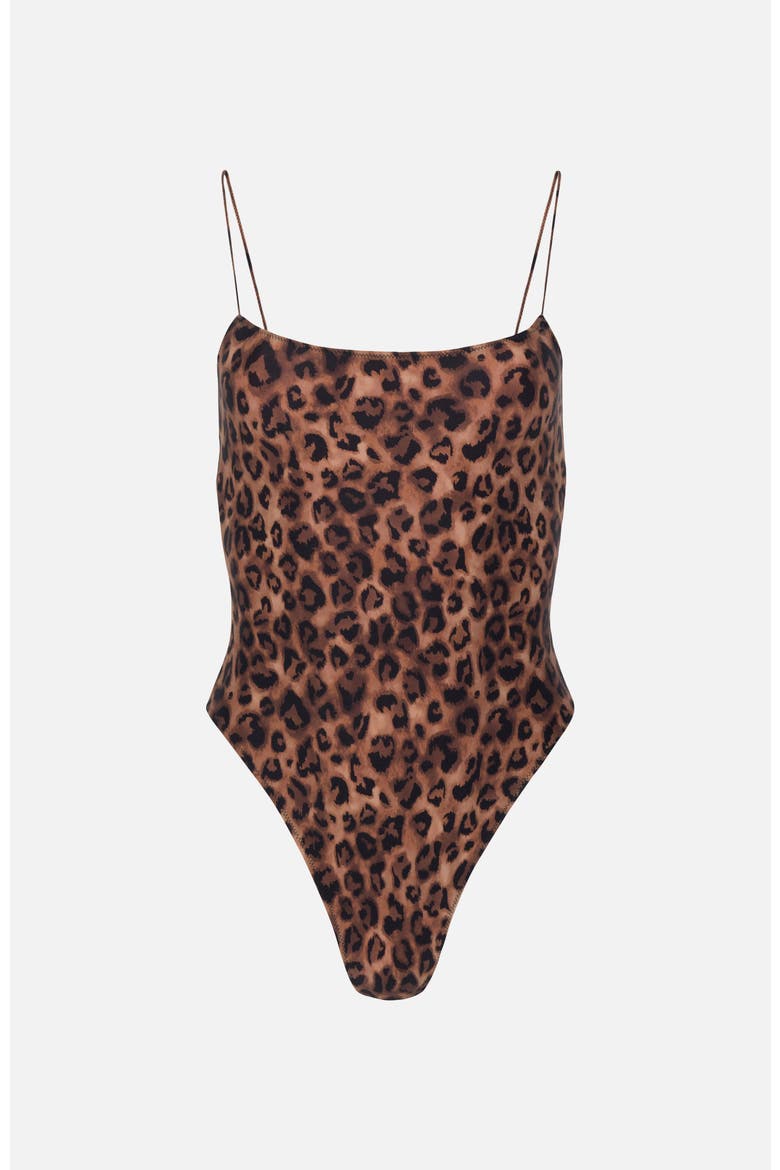 LE BON BON ONE-PIECE SWIMSUIT, Alternate, color, LEOPARD
