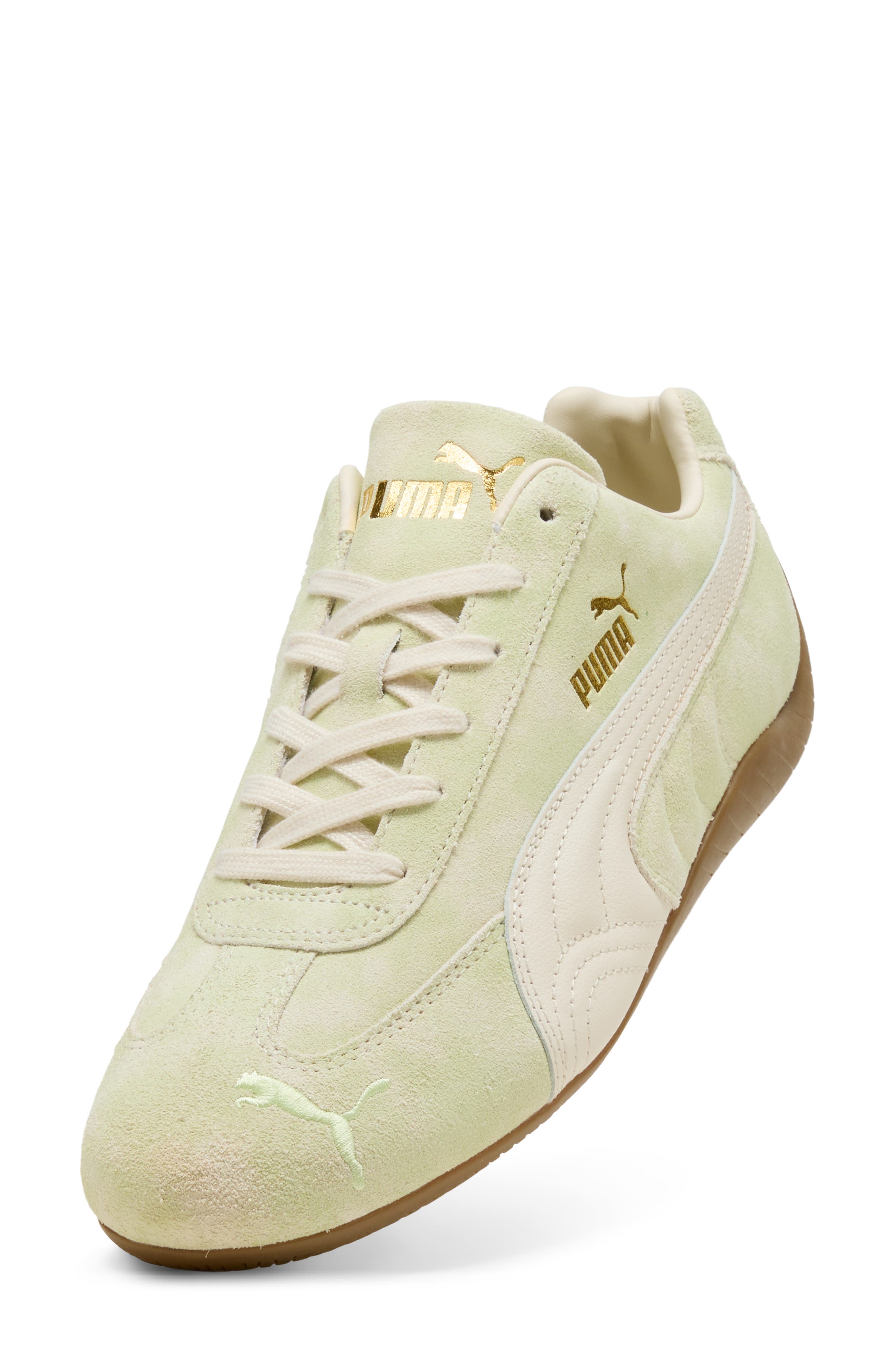 PUMA Speedcat Faded Sneaker, Alternate, color, Cool Cucumber/ Alpine Snow
