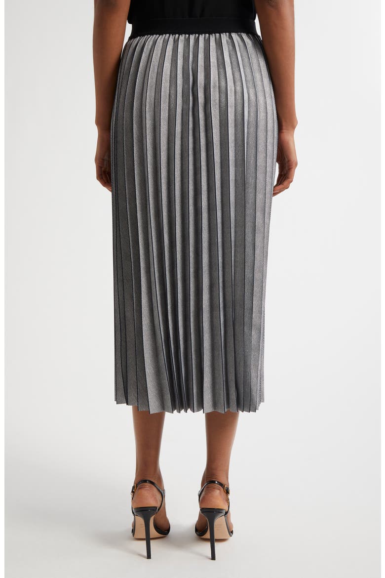 Nova Pleated Midi Skirt, Alternate, color, GREY