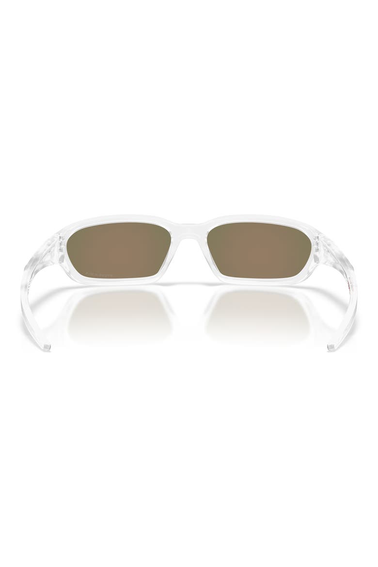 Gender Inclusive Terraforma 58mm Rectangle Sunglasses, Alternate, color, MATTE CLEAR / PRIZM RUBY