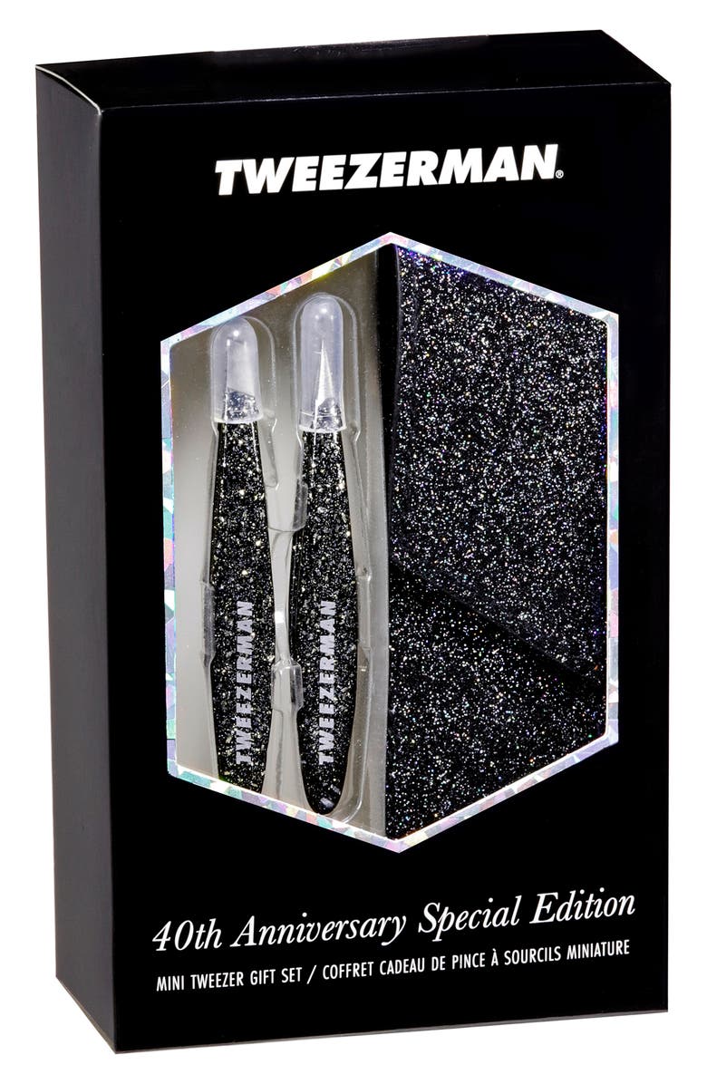 TWEEZERMAN 40th Anniversary Edition Mini Tweezer Set, Alternate, color, 
