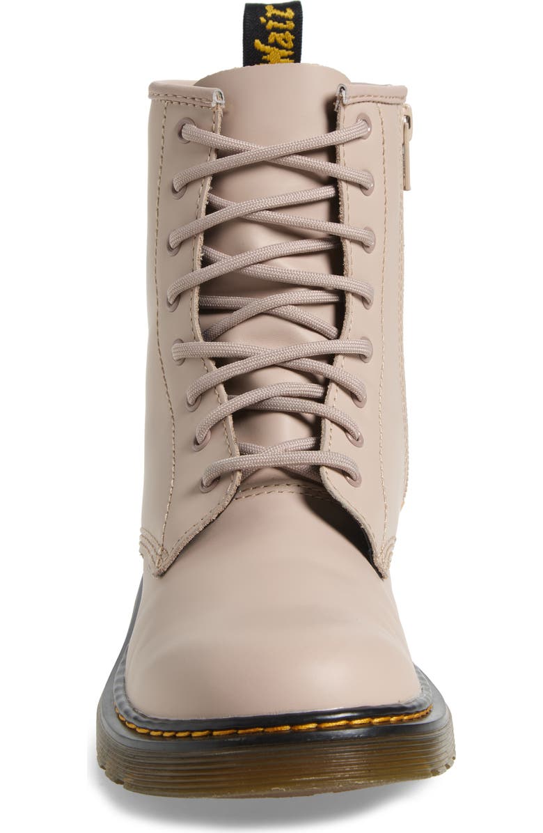 Dr. Martens Kids' 1460 Combat Boot, Alternate, color, Vintage Taupe Romario