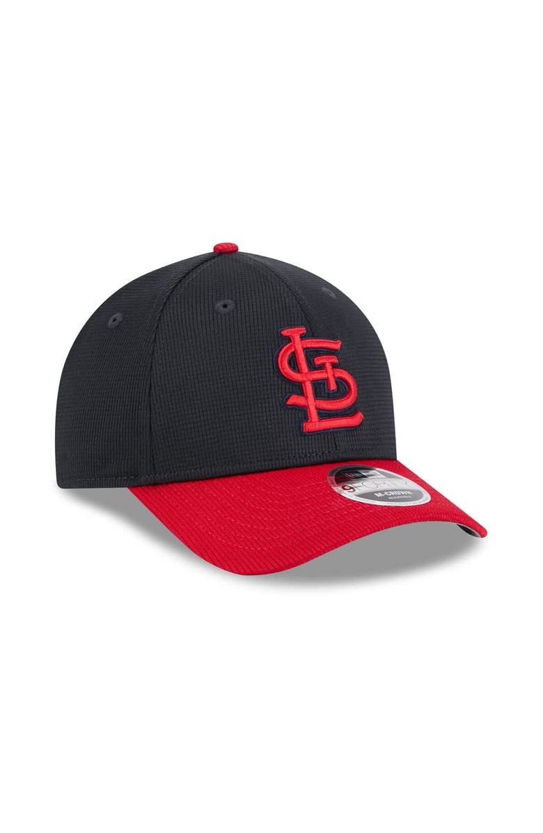New Era Men's New Era Red/Black St. Louis Cardinals 2025 Batting Practice 9FORTY M-Crown Adjustable Hat, Alternate, color, Black