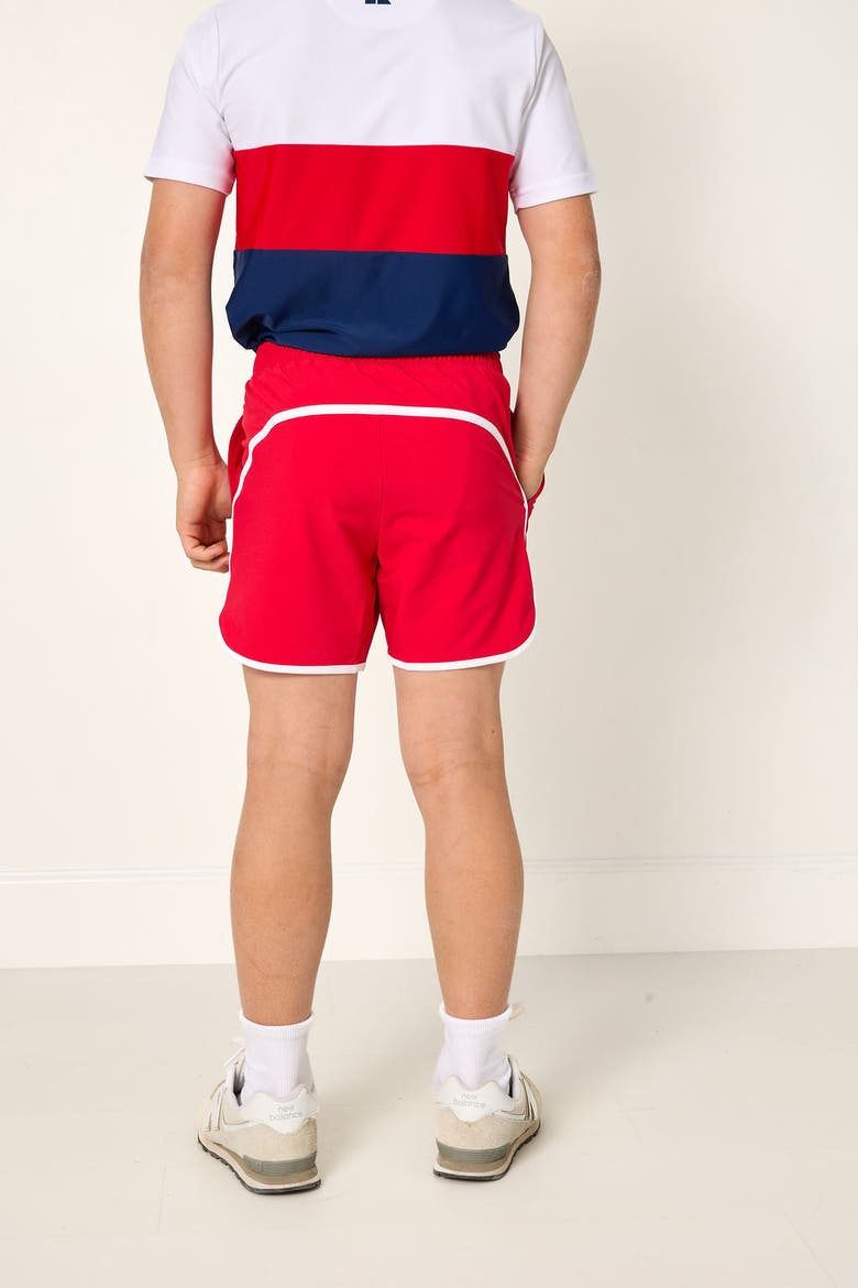 Retro Super Short, Alternate, color, Red