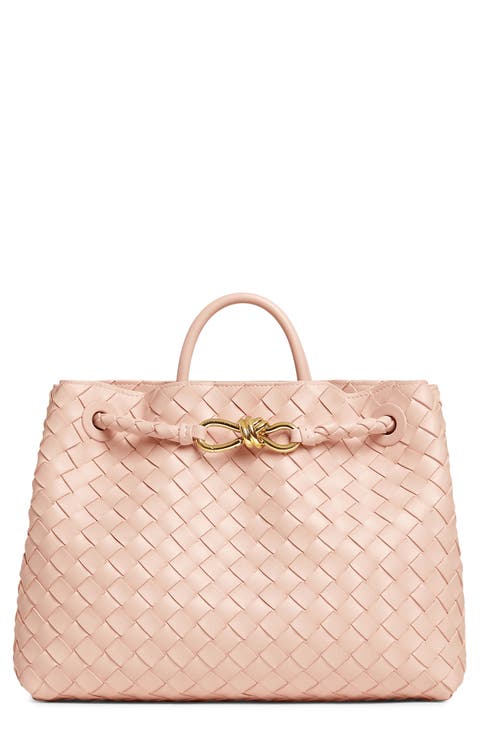 Medium Andiamo Intrecciato Shoulder Bag