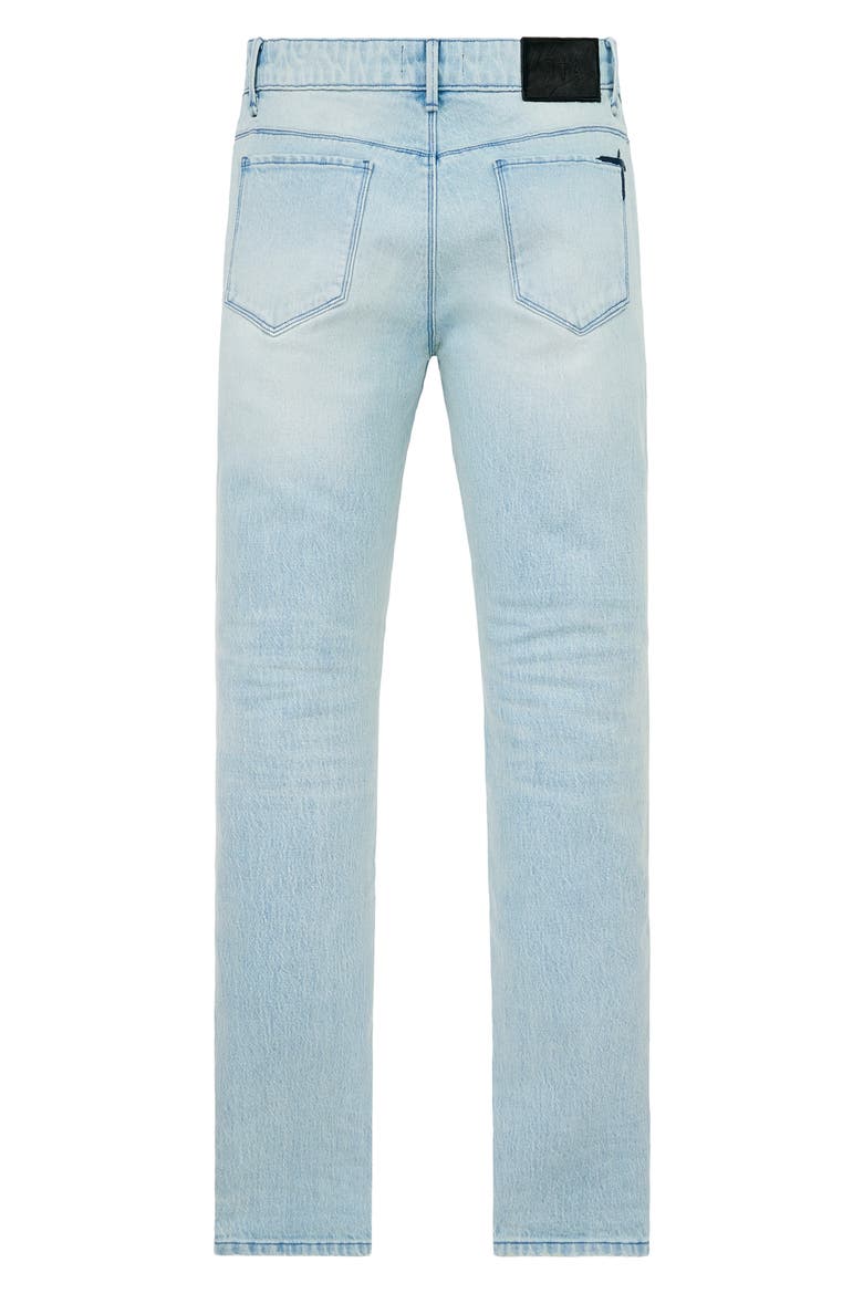 Bryant Ripped Skinny Jeans, Alternate, color, SOFT HORIZON SIDE CROSS