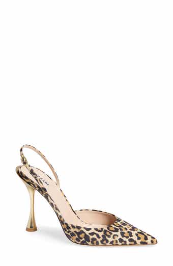 BETZÁBE Sofia Leopard Print Slingback Pump