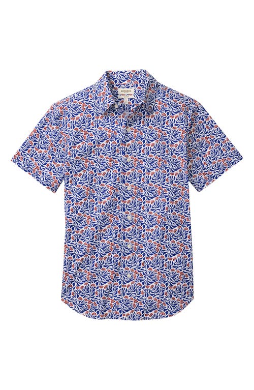 Bonobos Riviera Slim Fit Floral Short Sleeve Stretch Cotton Button-up Shirtr In Multi
